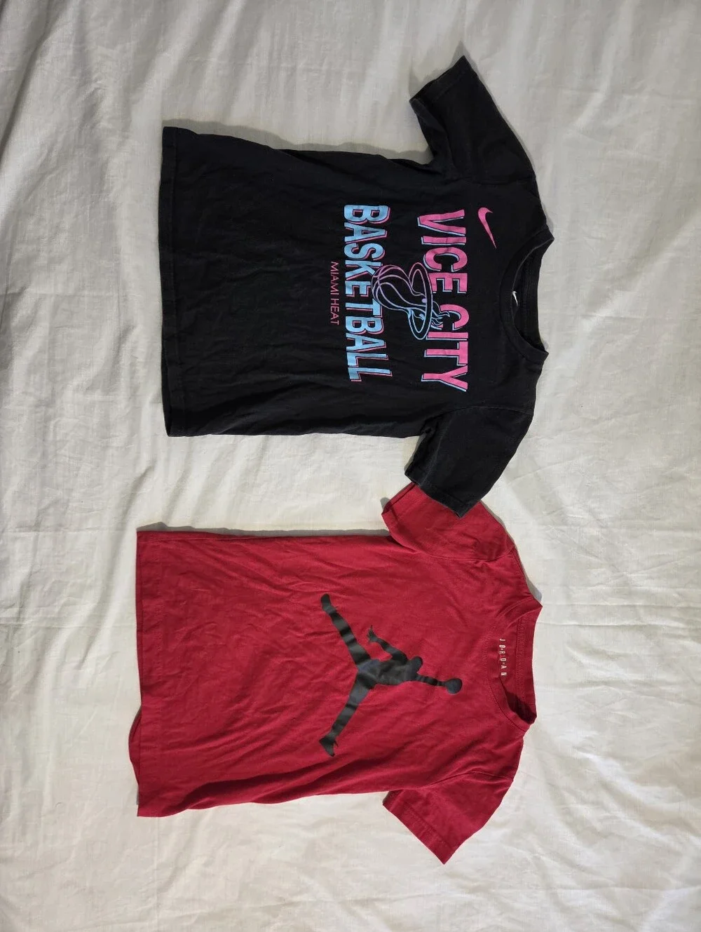 Boys Nike Jordan + Miami Heat Vice City T-Shirt Bundle Size Youth Small